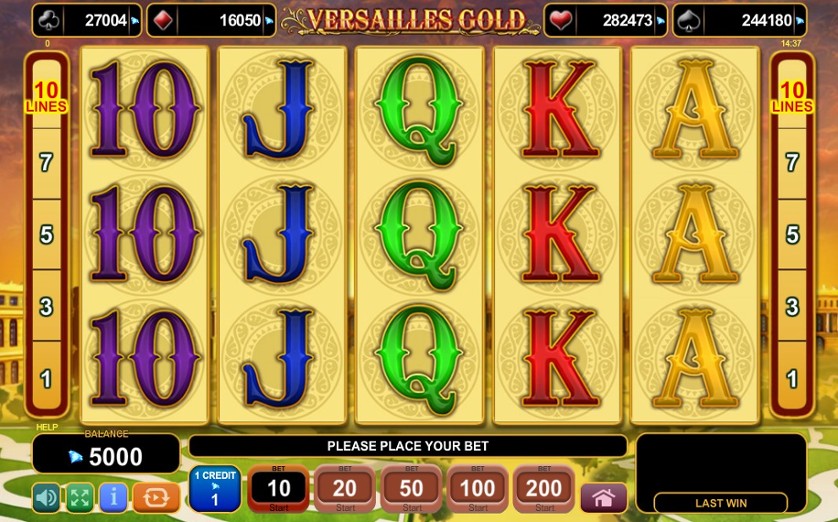 Spill nå - Versailles Gold