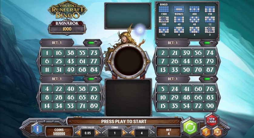 Spill nå - Viking Runecraft Bingo