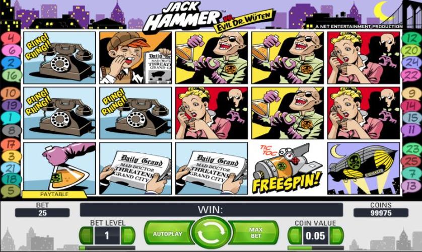 Spill nå - Jack Hammer