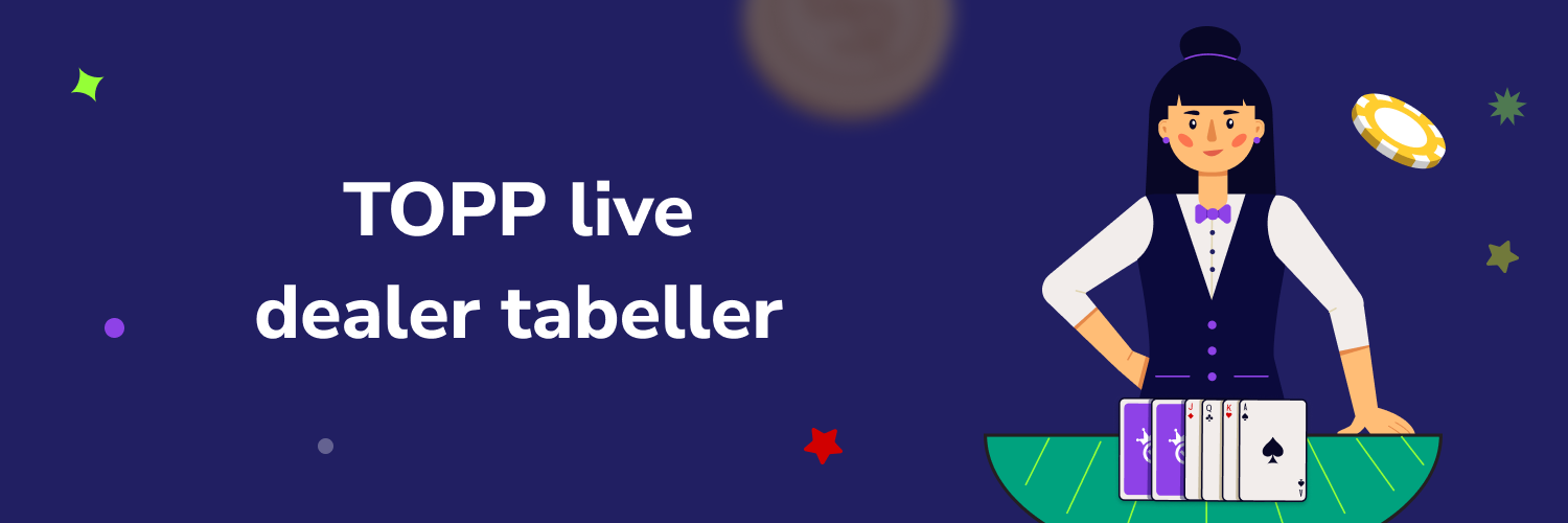 TOPP live dealer bord
