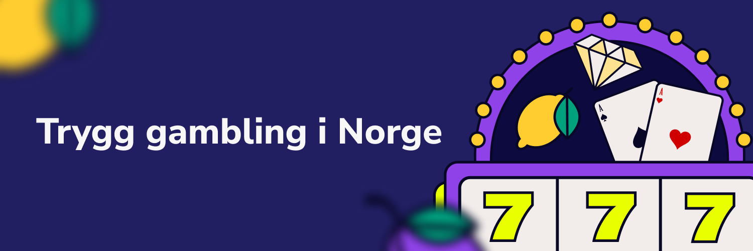 Trygg gambling i Norge - banner