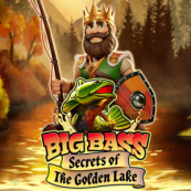 Big Bass Secrets of the Golden Lake Pragmatic play logo