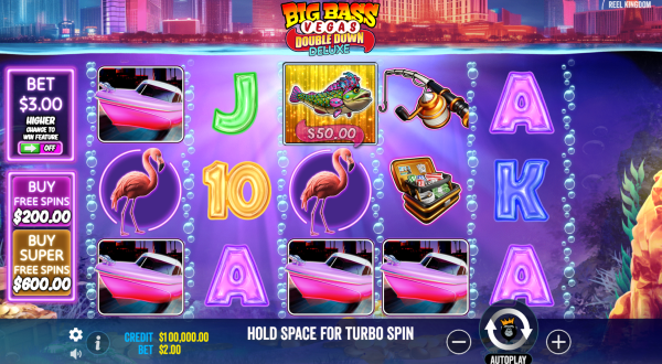 Start å spille nå - Big Bass Vegas Double Down Deluxe