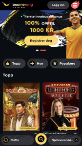 Gå til Boomerang Casino