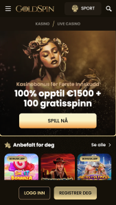 Klikk på registrer deg