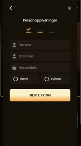 Oppgi personlige opplysninger