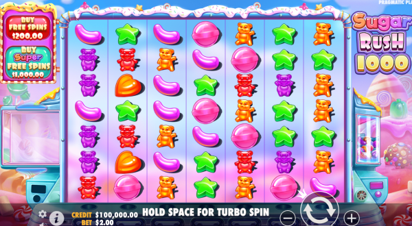 Spill nå - Sugar Rush 1000