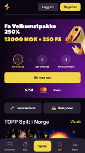 Klikk på registrer-knappen: