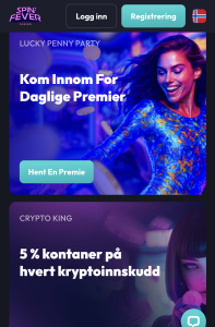 Gå til registreringssiden